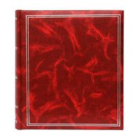 Álbum para Fotos Cartón Vgo Clásico Liso con Memo 200 Fotos Burdeos