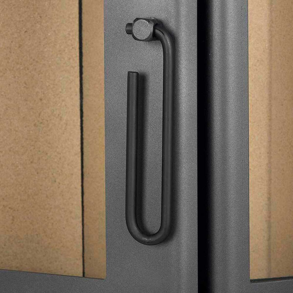 Calefactor a Le&ntilde;a Amesti Corner 650 Gris