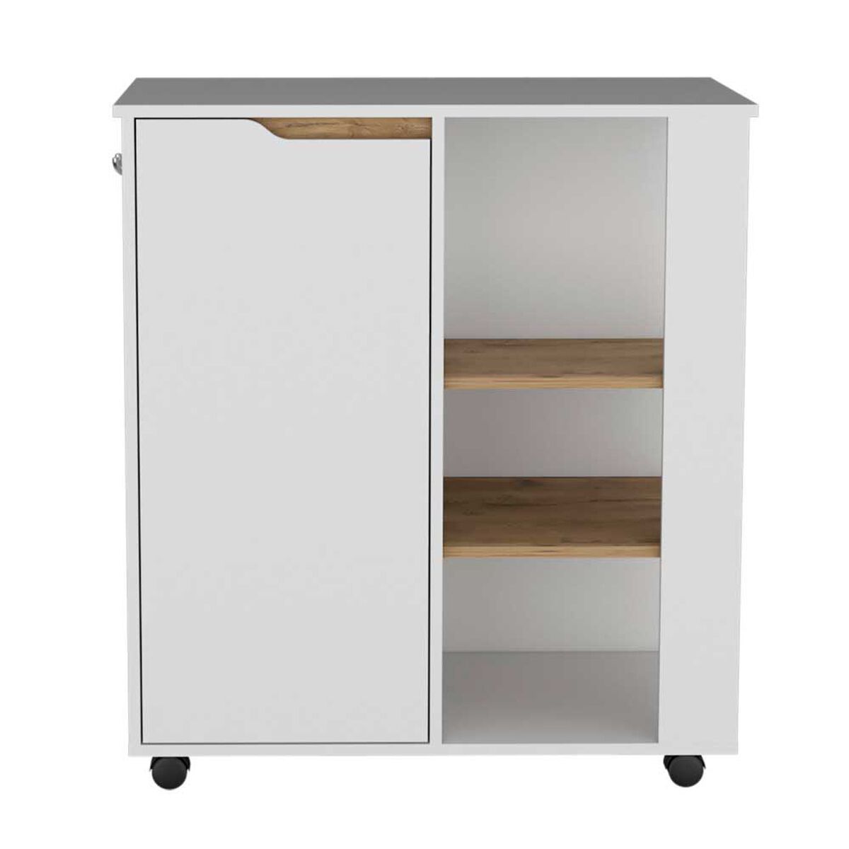 Mueble Microondas TuHome Soler 1 Puerta Blanco