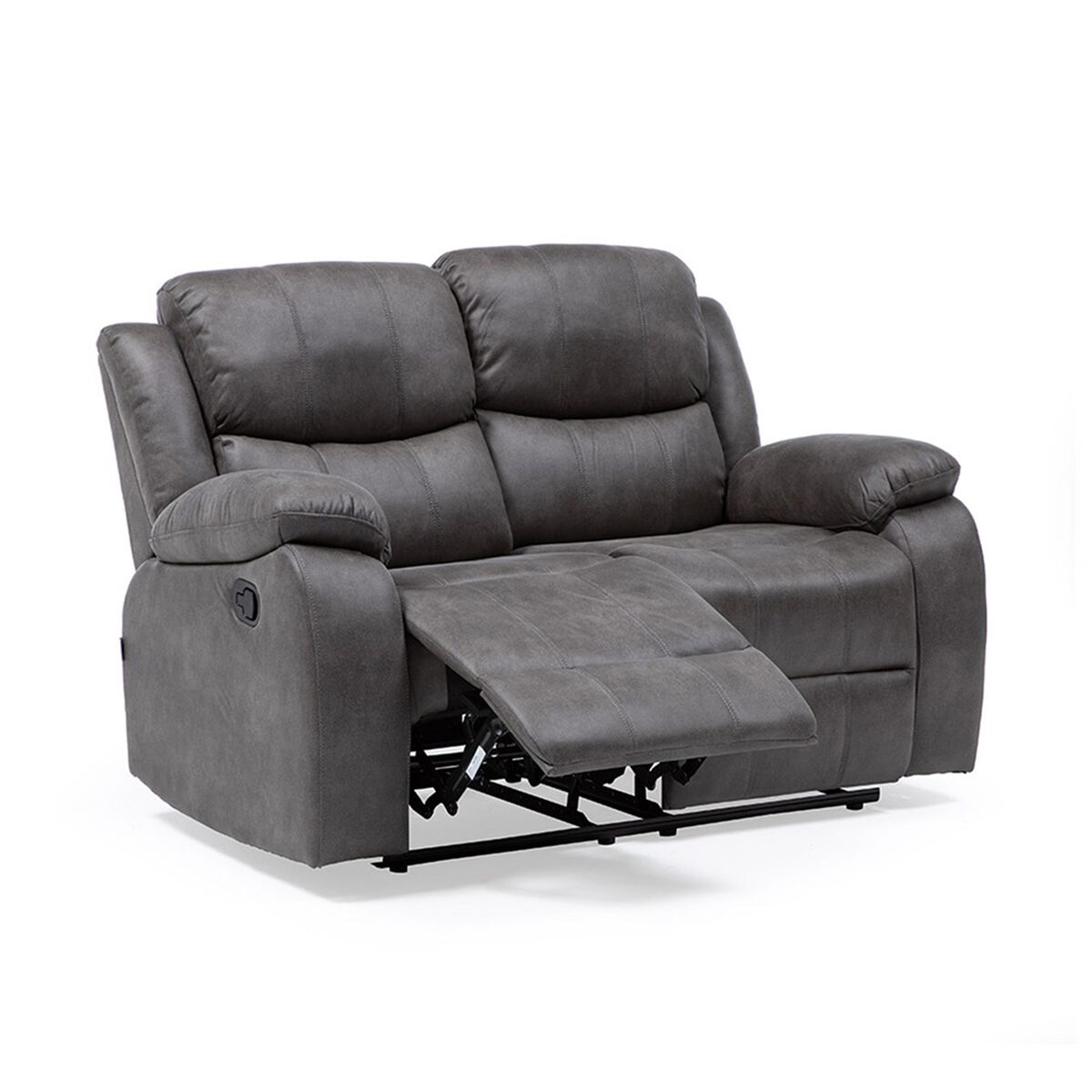 Sofá Reclinable VYS SPA Isabel 2 Cuerpos Gris