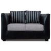 Juego de Living Elegant Detail Valentino Sof&aacute; 2 Cuerpos + Dos Sillones 1 Cuerpo Gris Plata