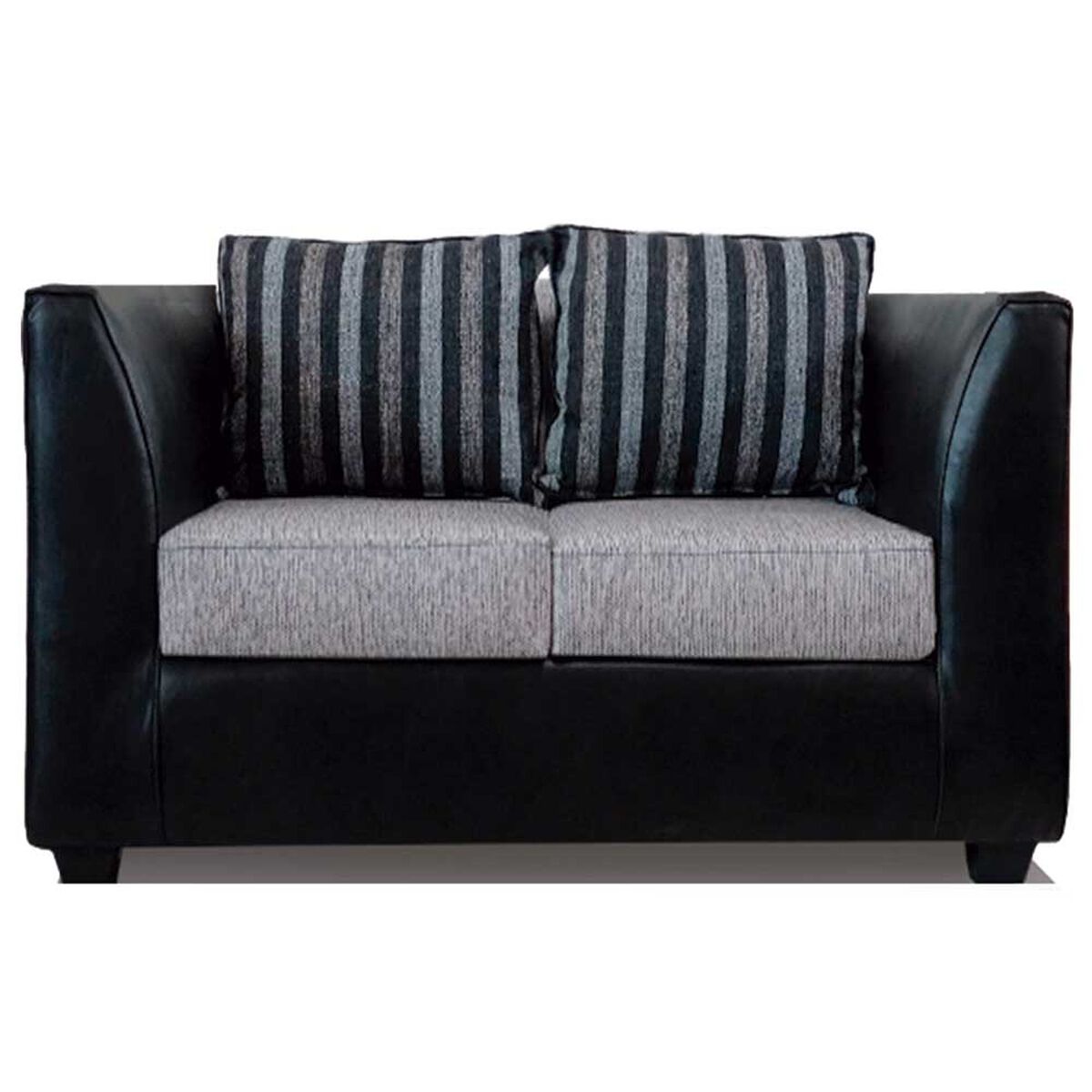 Juego de Living Elegant Detail Valentino Sof&aacute; 2 Cuerpos + Dos Sillones 1 Cuerpo Gris Plata