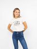 Polera Con Estampado Manga Corta Mujer Icono