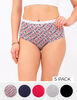 Pack 5 Calzones Pantaletas Mujer Tommy Hilfiger