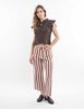 Pantal&oacute;n Rayas Culotte Mujer Zibel