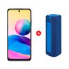 Combo Celular Xiaomi Redmi Note 10 5G 128GB 6,5" Gris Liberado + Parlante Bluetooth MDZ-36-DB Azul