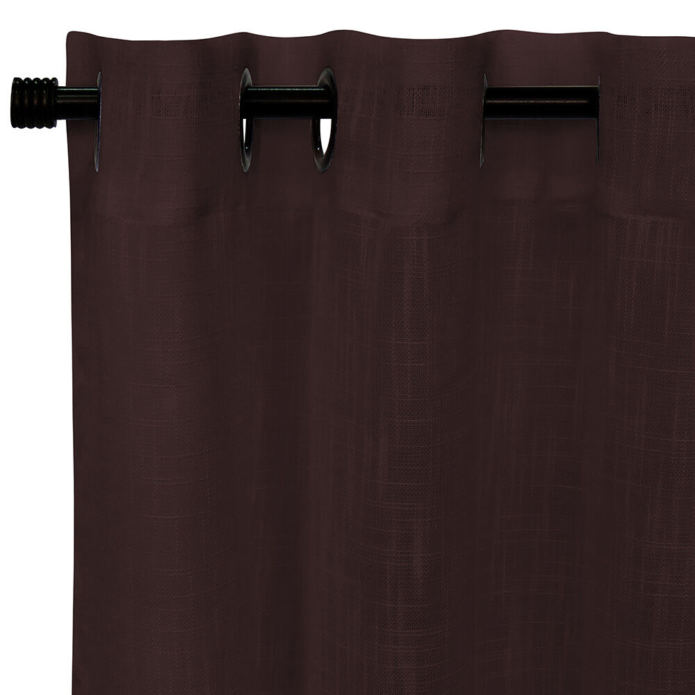 IDETEX Cortinas Velo Lino 140X220 Cm Café