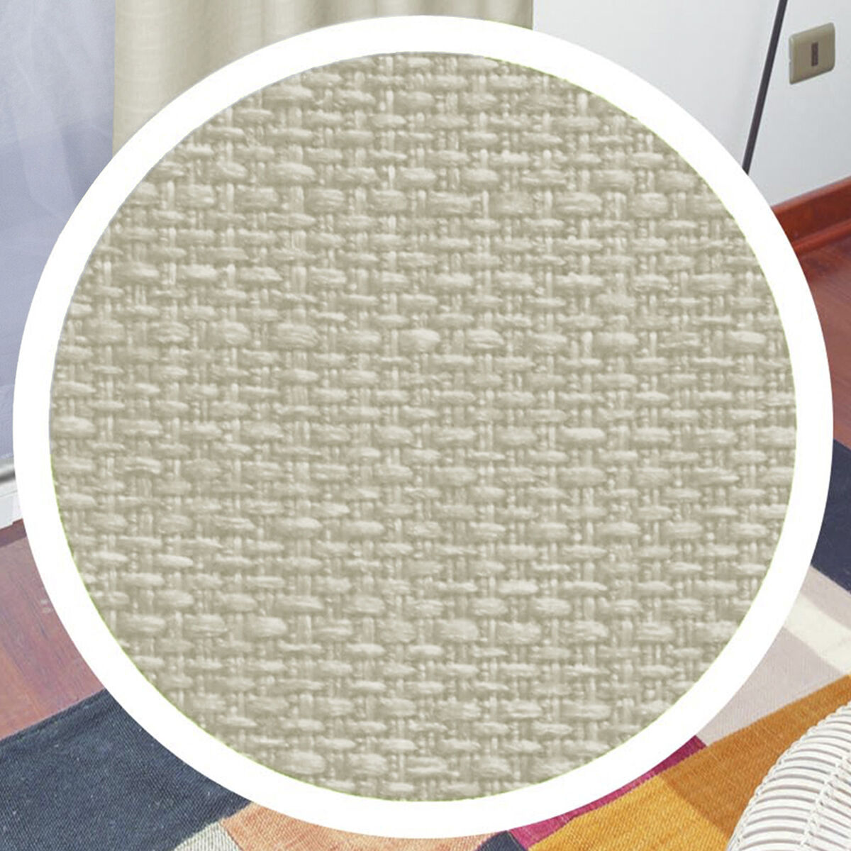 Combo Cortinas Doral Rustico 220 x 140 cm Maiz