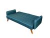 Sof&aacute; Cama Casanova Renata 3 Cuerpos Azul