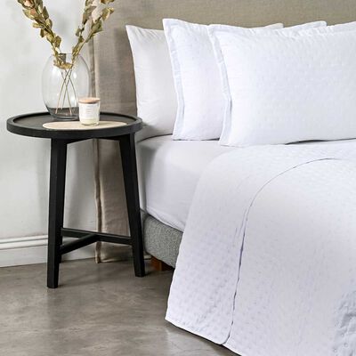 Imagen 2 del producto Quilt American Family 2 Plazas Dots Blanco