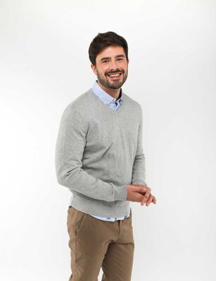 Imagen 1 del producto Sweater Hombre Zibel Gris, Navy, Negro