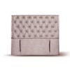 Respaldo Latam Home 2 Plazas Florencia Cuero Gris