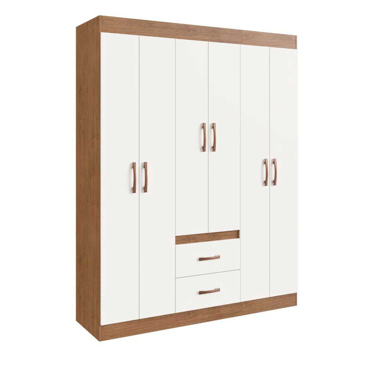 Closet Amuv Closet 6 Puertas Blanco