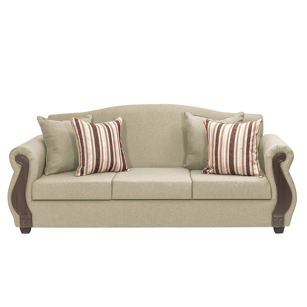 Sofá Innovamuebles New Bugambilia 3 Cuerpos Beige