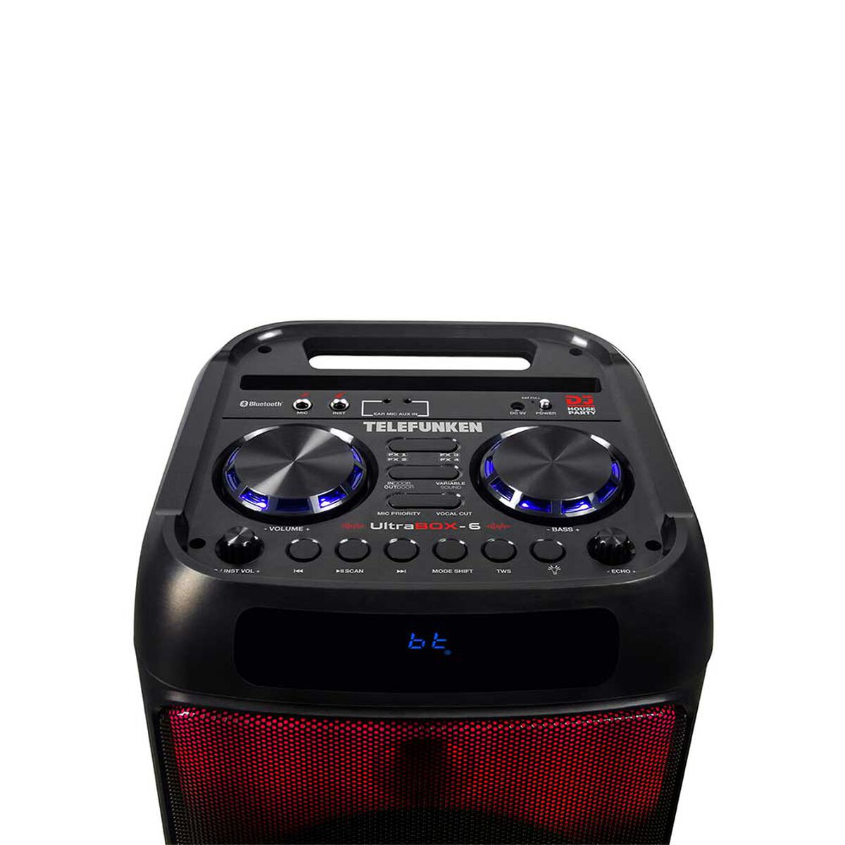Parlante Bluetooth Telefunken UltraBox 6  Negro