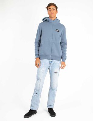 Imagen 2 del producto Polerón Hombre Icono Celeste, Negro