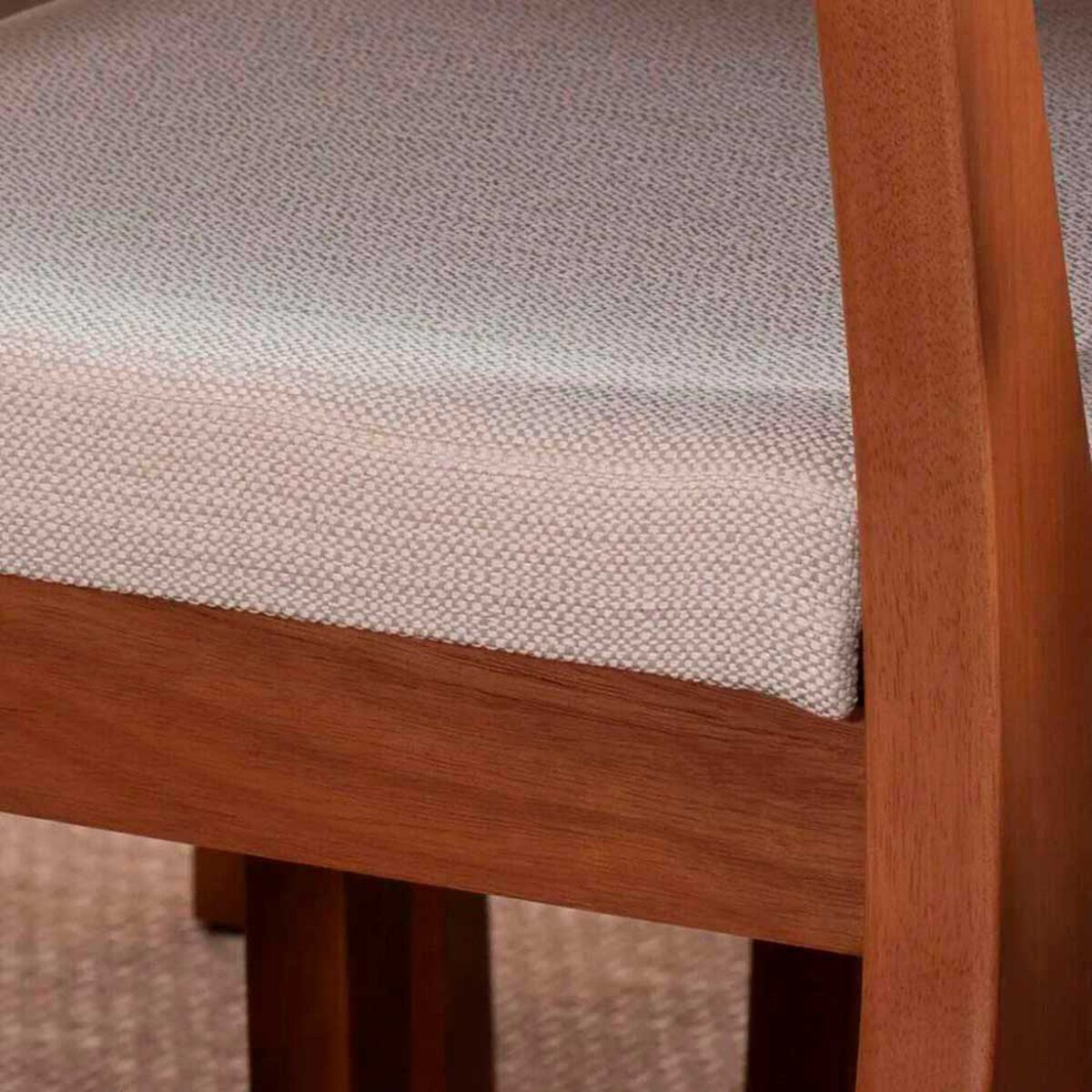 Juego de Comedor Decocasa Ella  6 Sillas Canela