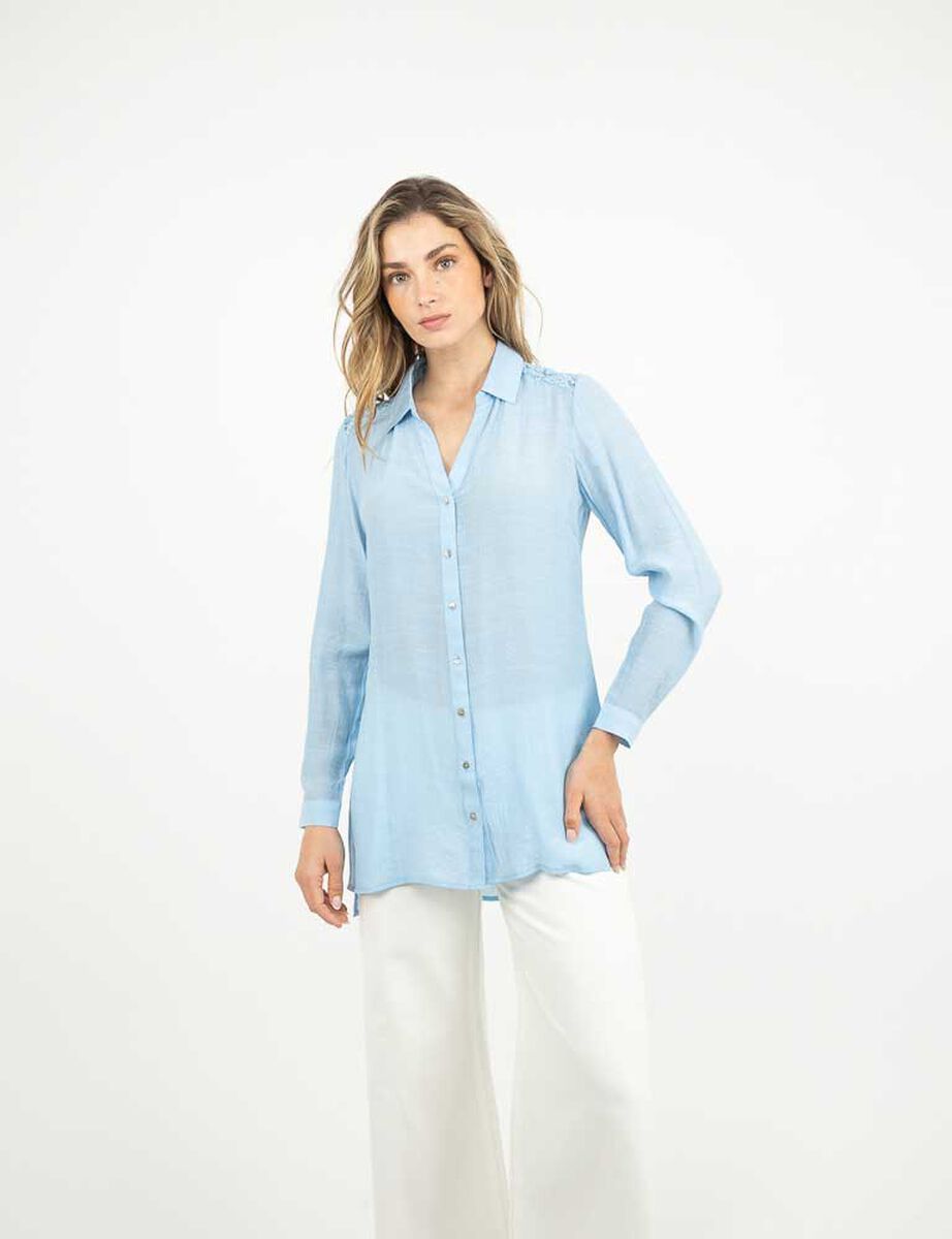 Blusa Manga Larga Mujer Zibel