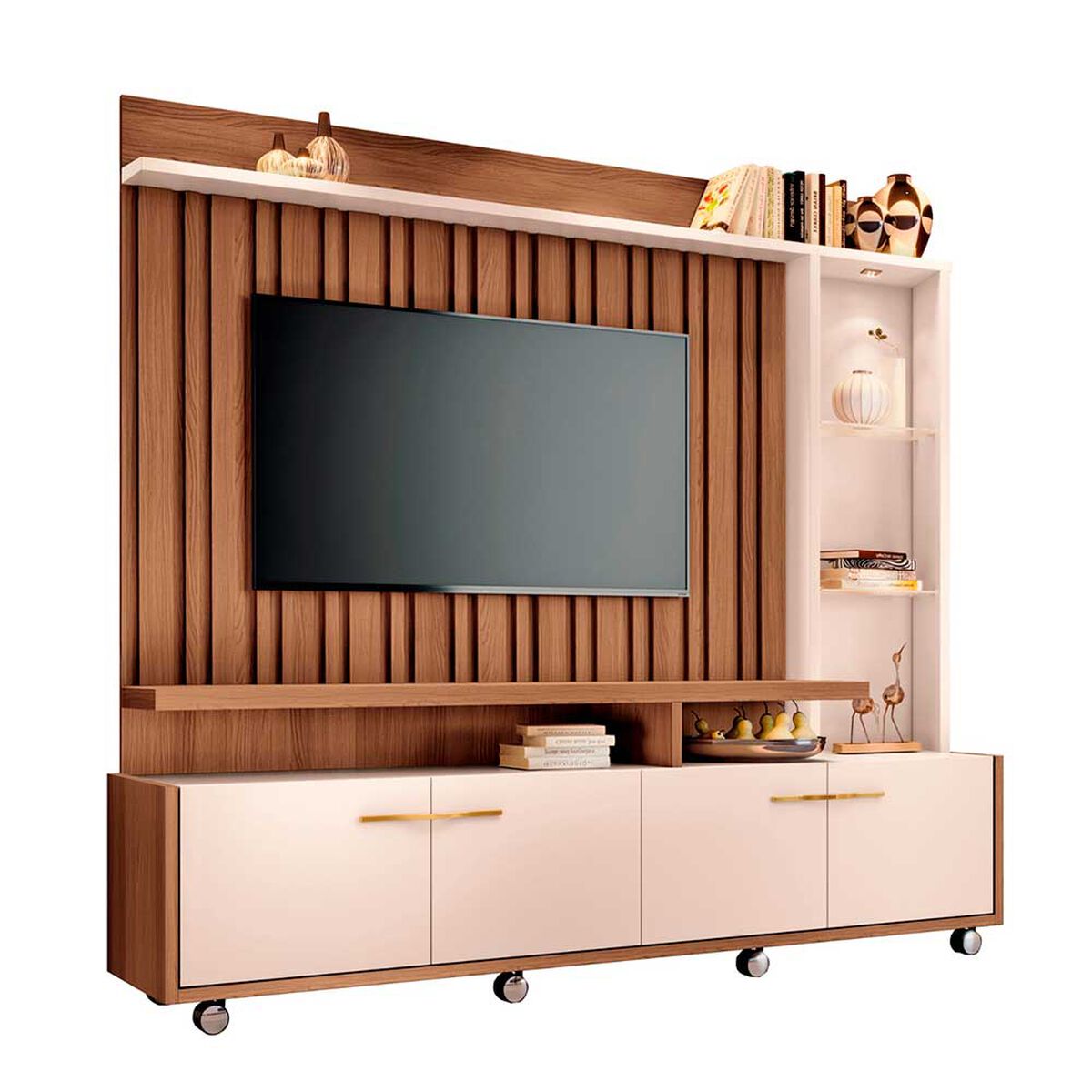 Home TV Onessta Titan Café y Blanco