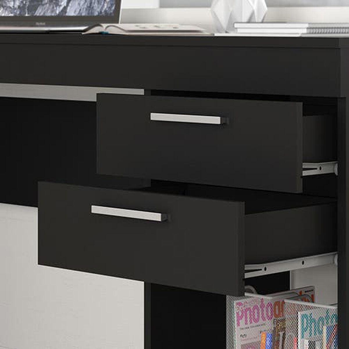 Escritorio Home Mobili Griego Negro