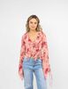 Polera Flores Manga Larga Mujer Icono