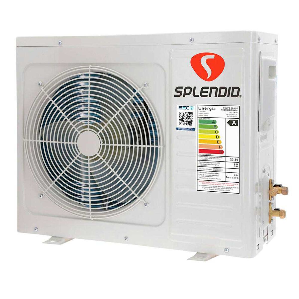 Aire Acondicionado Splendid Split 12000BTU