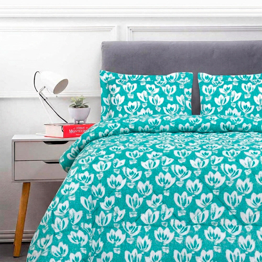 Plumón Estampado Casanova 1.5 Plazas