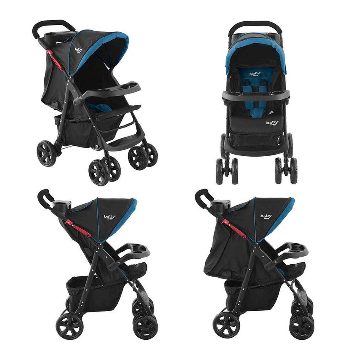Coche Travel System Baby Way  BW413B181