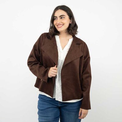 Chaqueta Mujer Extralindas Cafe