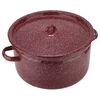 Cacerola Acero Vitrificado Fantuzzi Fundo Rojo 24 cm