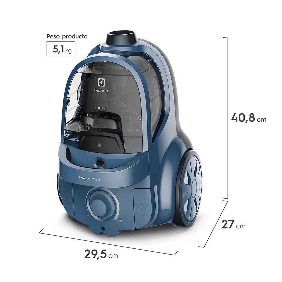 Aspiradora de Arrastre Electrolux Easybox BGL40