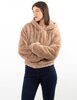 Chaqueta Crop Terciopelo Plush Mujer Fiorucci