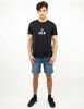 Polera Con Estampado Manga Corta Hombre Icono