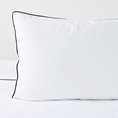 Imagen 2 del producto Juego de Sábanas Royal Supreme 1.5 Plazas 200 Hilos Bord Black