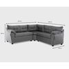 Sofá Seccional Muebles MPR New Alerce 5 Gris