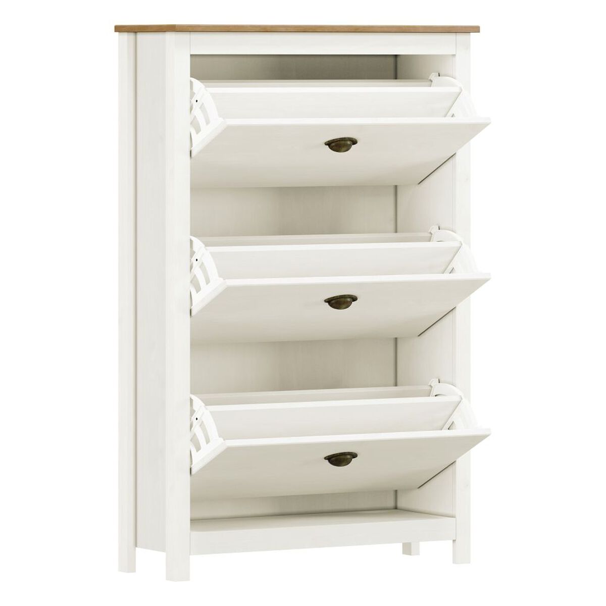 Zapatero Roca Posadas 3 Puertas Blanco