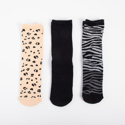 Imagen 2 del producto Pack 3 Calcetines Largo Mujer Icono Surtido