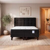 Cama Europea Rosen King New Style 6 Plus + Respaldo Issey