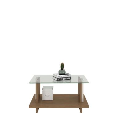 Mesa de Centro Altavision Frizz Natu Café Claro