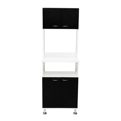 Imagen 2 del producto Mueble para Microondas Tuhome Kitchen 54 4 Puertas Blanco-Wengue