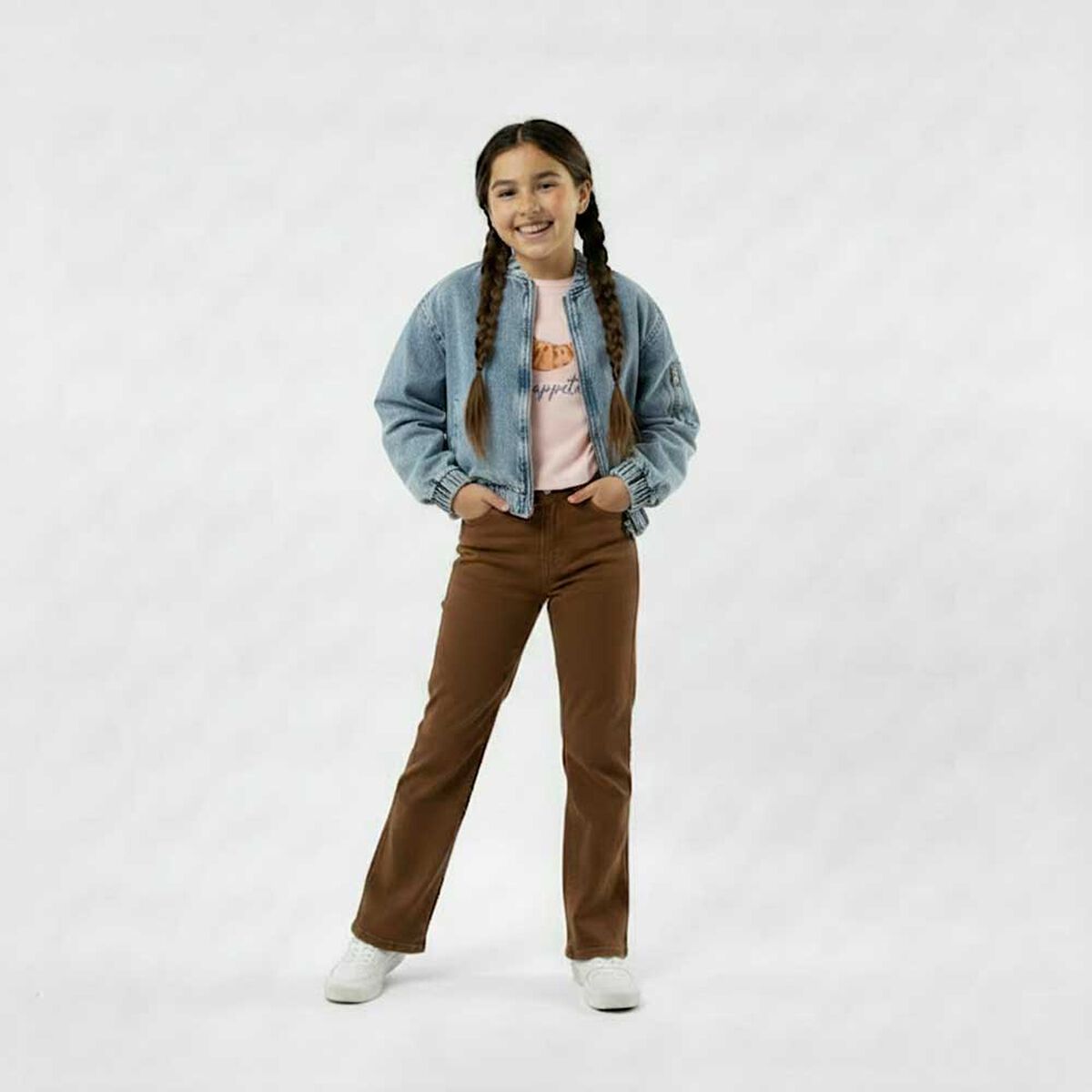 Chaqueta Mezclilla Ni&ntilde;a Mila