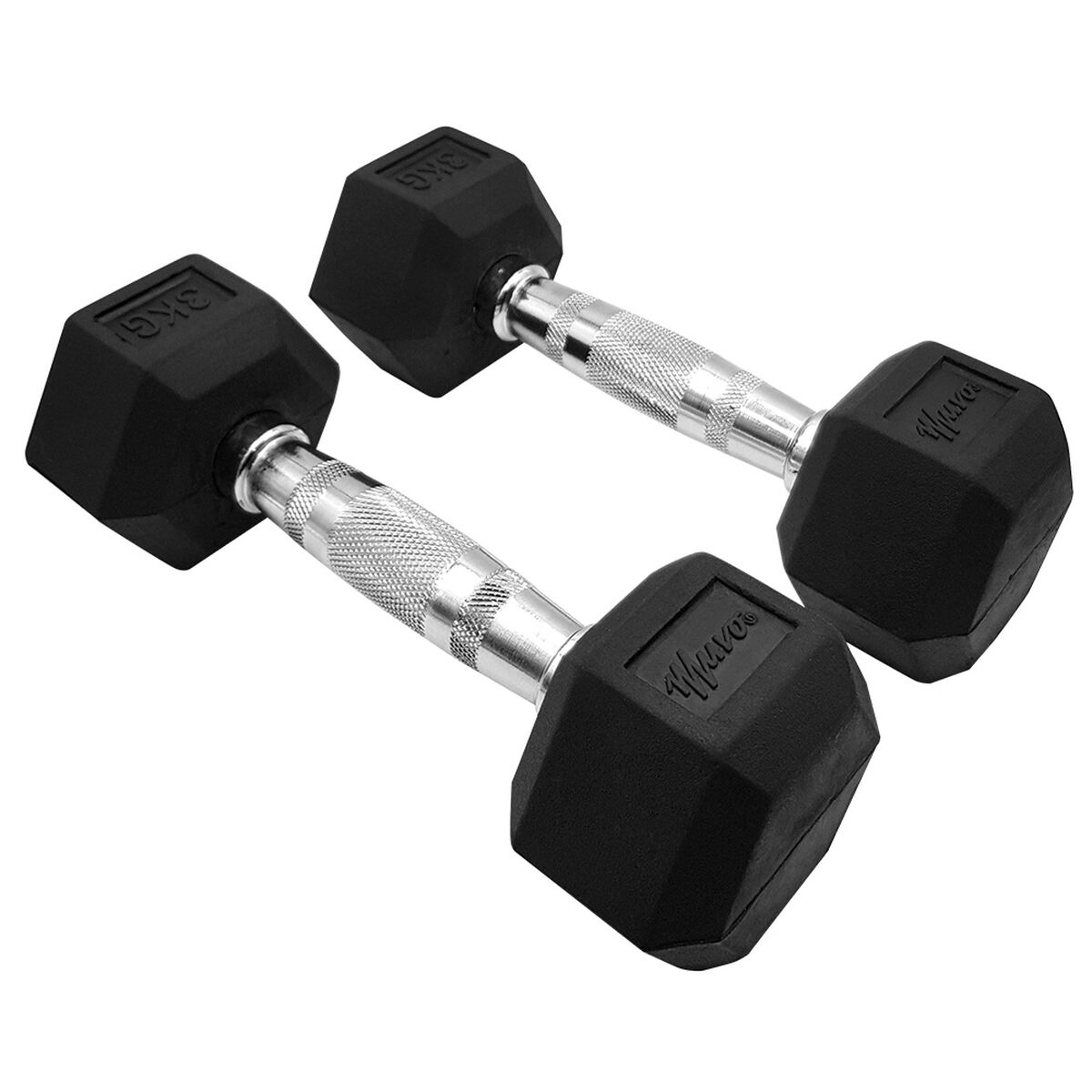 Mancuerna hexagonal Muvo CRF0601 3 Kg