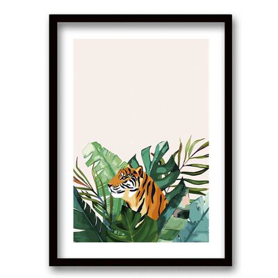 Cuadro Decorativo Retela Pink Tiger 40 x 30 cm