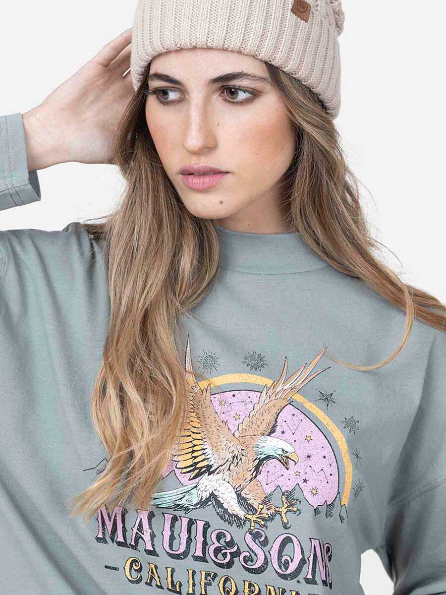 Polera Manga Larga Mujer Maui