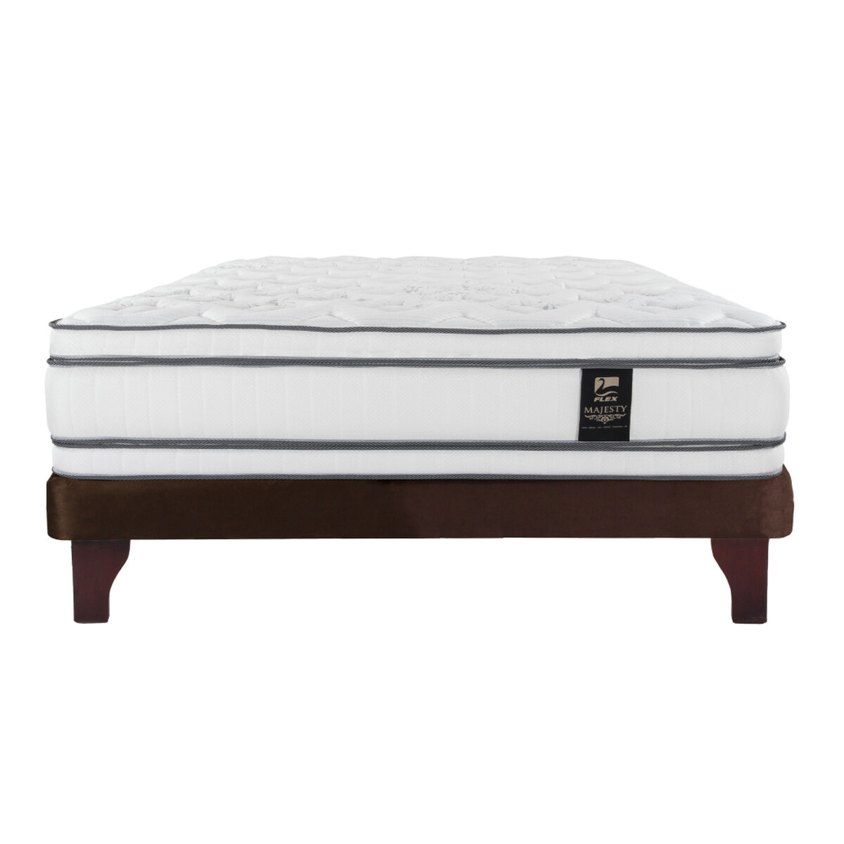 Cama Europea Flex 2 Plazas Majesty