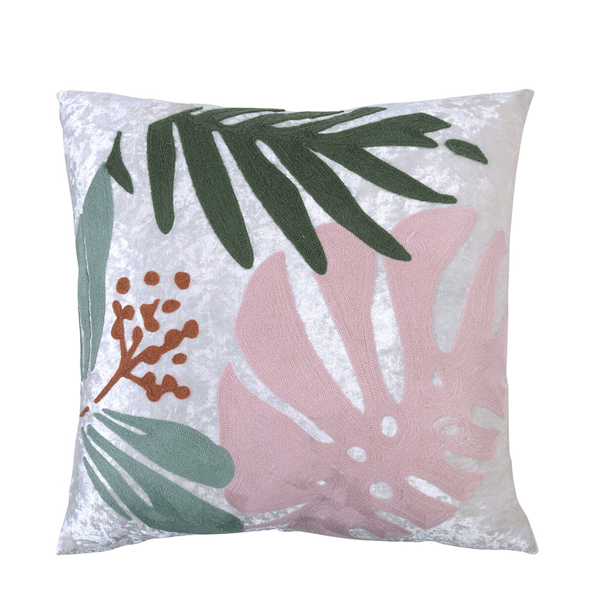 Cojín Estampado Bordado Sohome by Fabrics Natura 45 x 45 cm