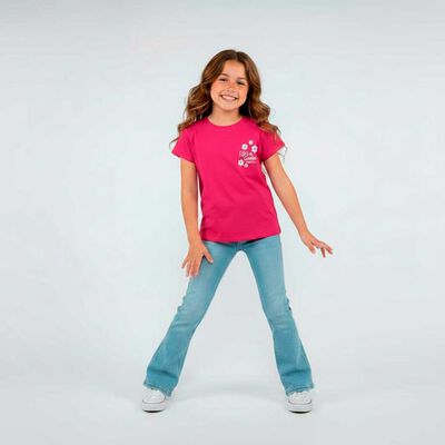 Polera Manga Corta Ni&ntilde;a Chess