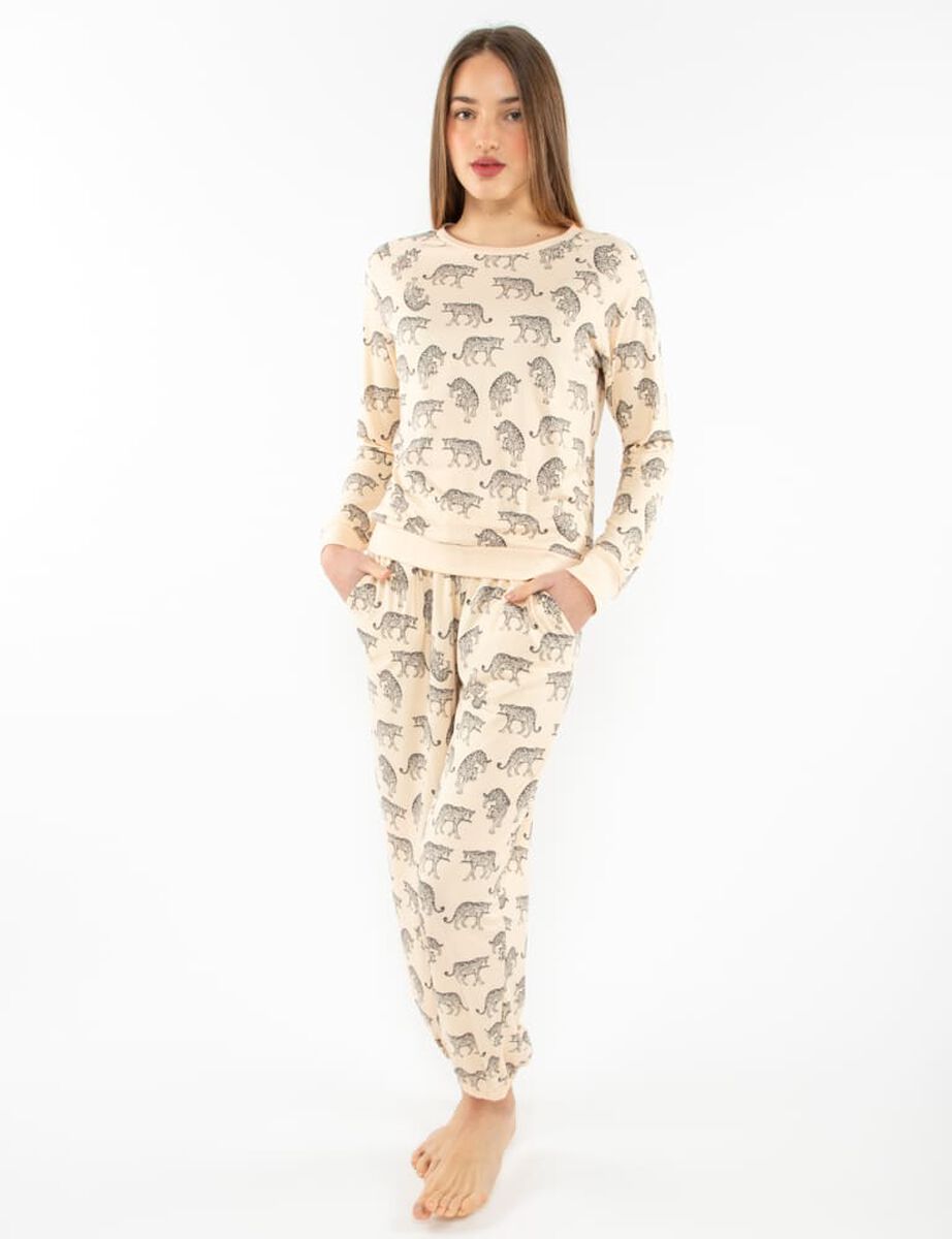 Pijama Leopardo Mujer Zibel