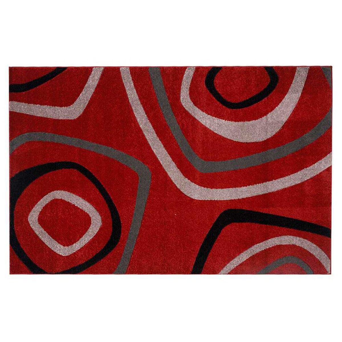 Alfombra Idetex Carved Rojo 150 x 200 cm