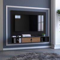 Panel TV TuHome Montpellier Hasta 56"" Wengue